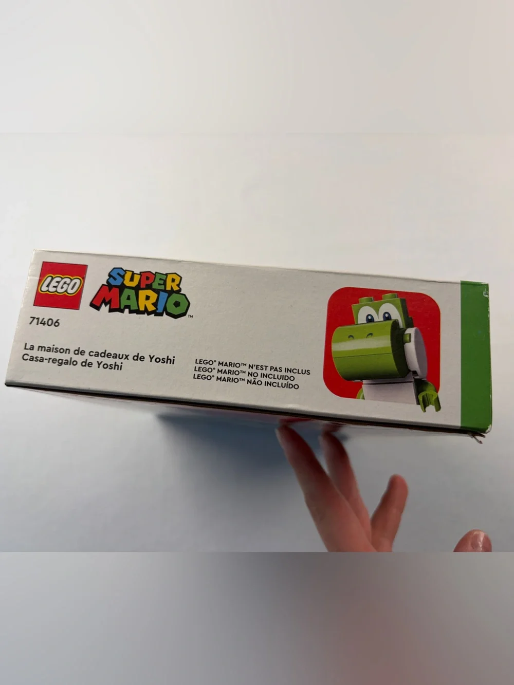 NWT Lego Nintendo Super Mario 71406 Yoshi’s Gift House Expansion Set Retired
